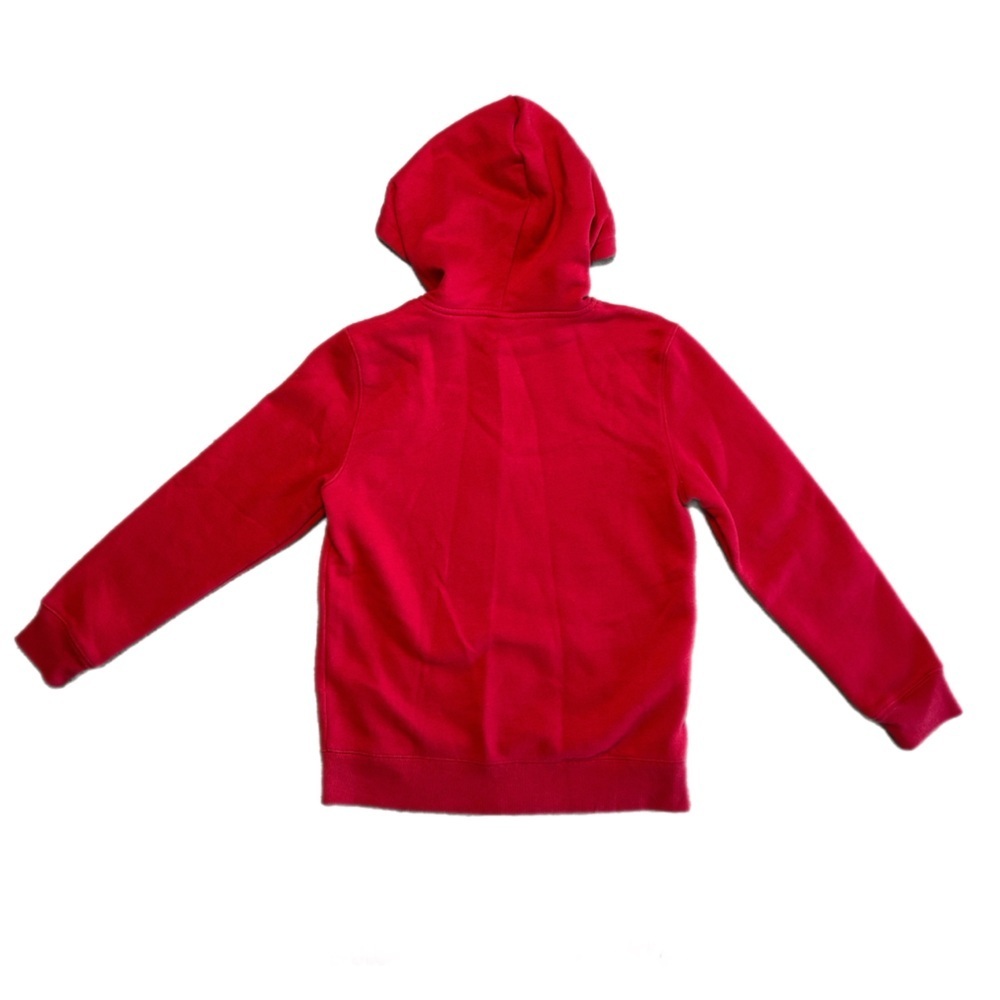 Amazon Essentials Kids Red Full-Zip Hoodie with Kangaroo Pockets - Picture 3 of 3
